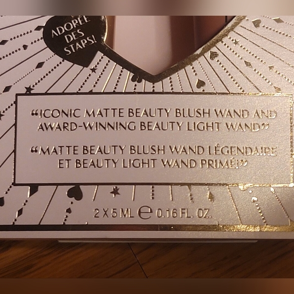 NWT Charlotte Tilbury Pillow Talk Iconic Blush and Glow Kit Mini/Travel Wands - Picture 14 of 15